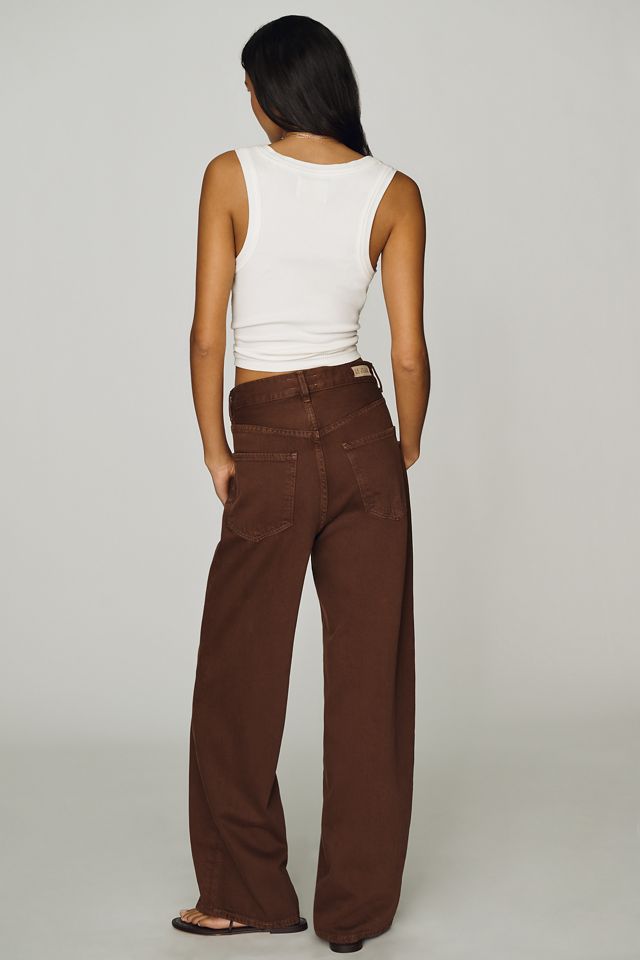 LE JEAN Luna High-Rise Drawstring  Relaxed Wide-Leg Jeans #3