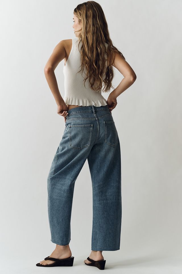 LE JEAN Nomad Mid-Rise Tapered Jeans | Anthropologie