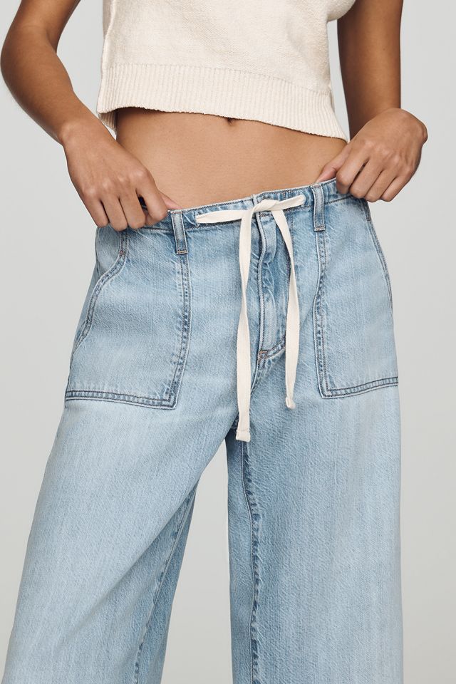 LE JEAN Weightless Utility Mid Rise Barrel Jeans #3