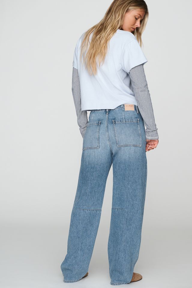 LE JEAN Utility Mid-Rise Barrel Jeans #2
