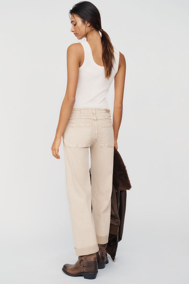 LE JEAN Selena Long Mid-Rise Tapered Jeans #3