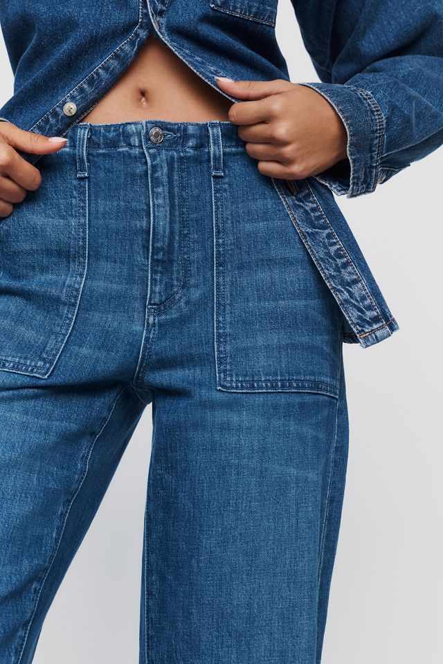 LE JEAN Utility High-Rise Barrel Jeans #2