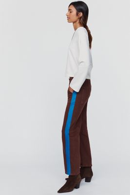 LE JEAN Track Utility Mid-Rise Tapered Jeans