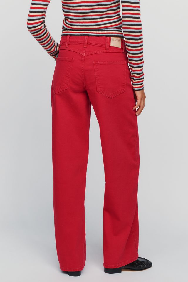 LE JEAN Cowboy Curve Mid Rise Barrel Jeans #2