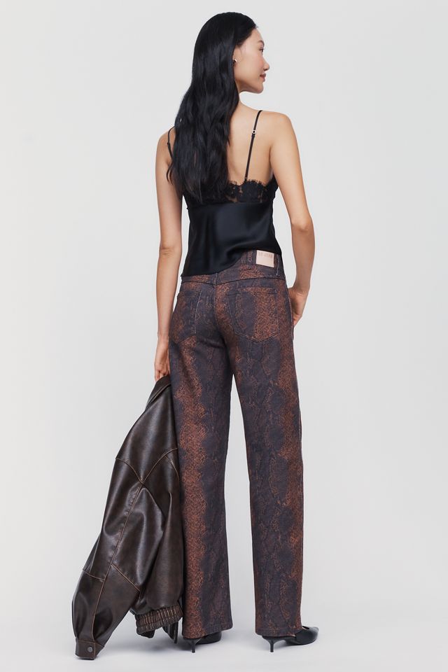 LE JEAN Cowboy Curve Mid Rise Tapered Jeans #2