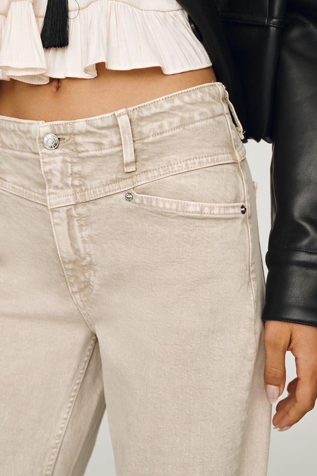LE JEAN Selena Mid-Rise Cropped Cuffed Barrel Jeans #3