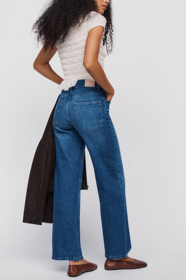 LE JEAN Column High Rise Wide Leg Jeans  #3