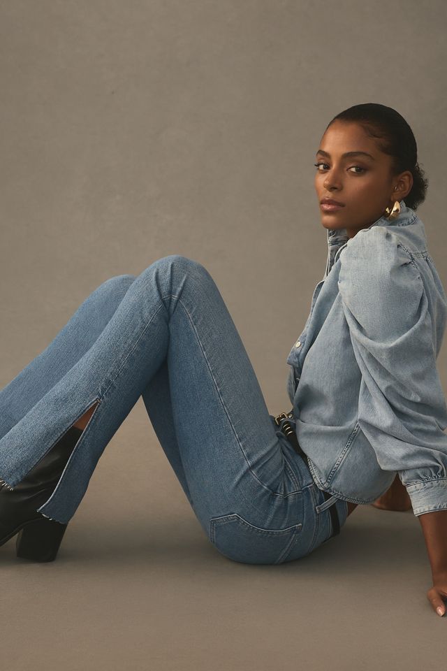Favorite Daughter Petite Valentina Super High-Rise Tower Jeans #3