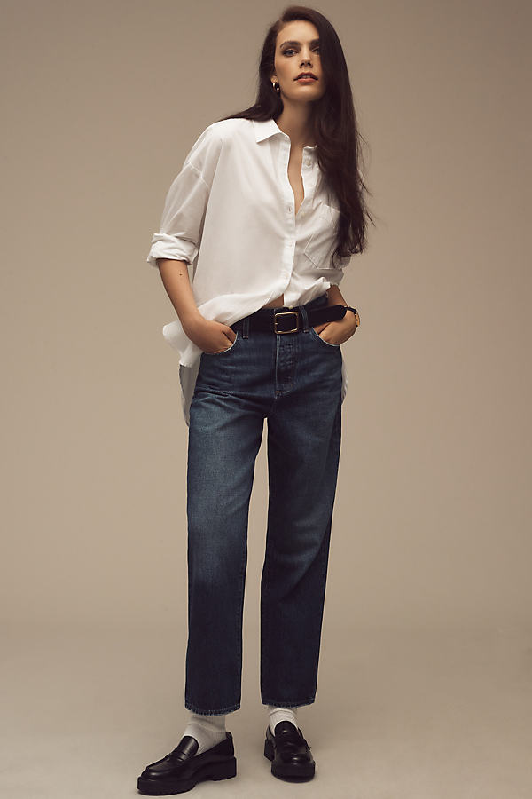 FAVORITE DAUGHTER THE OTTO HIGH-RISE BOYFRIEND ANKLE JEANS