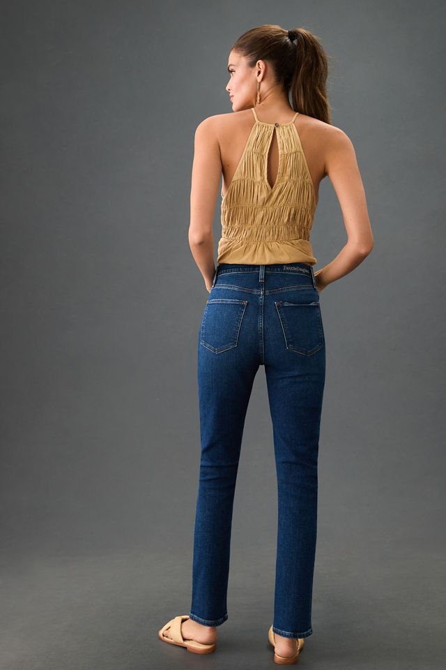 Favorite Daughter Valentina High-Rise Cigarette Ankle Jeans #1