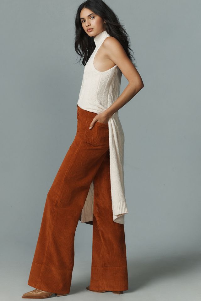 Favorite Daughter The Mischa Corduroy High-Rise Wide-Leg Jeans #3