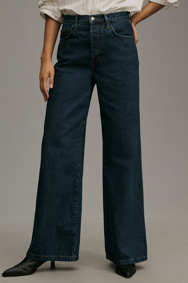 Favorite Daughter The Masha High-Rise Wide-Leg Jeans #1