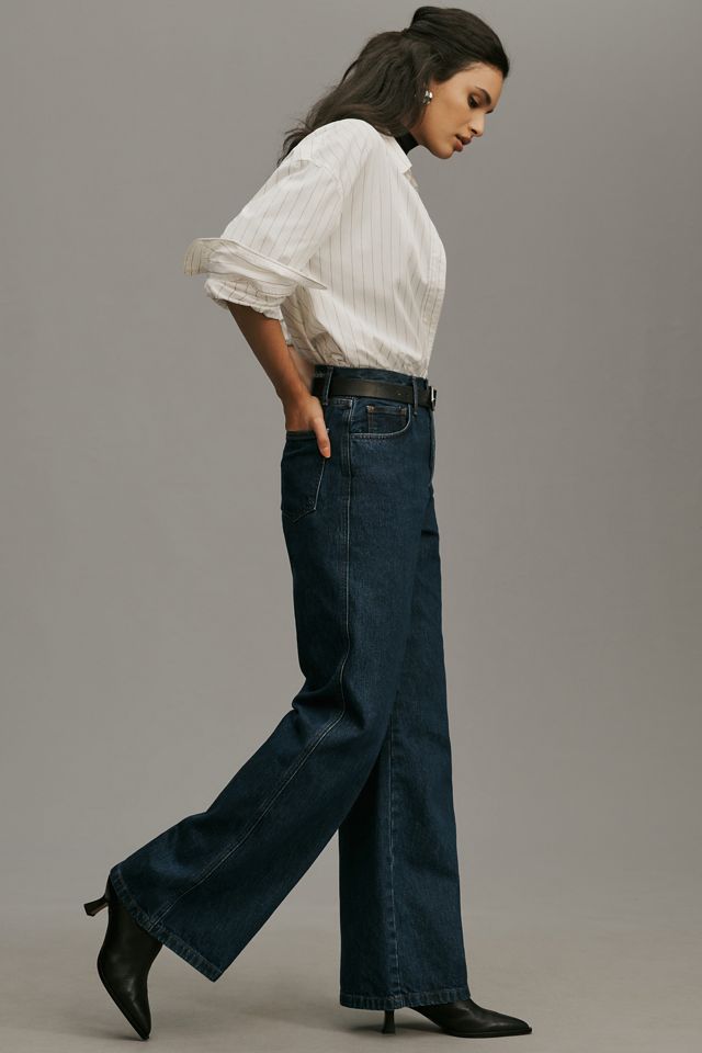 Favorite Daughter The Masha High-Rise Wide-Leg Jeans #3