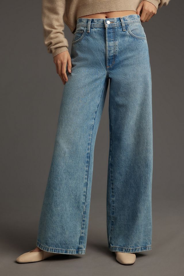 Favorite Daughter The Ollie Baggy Wide-Leg Jeans #1