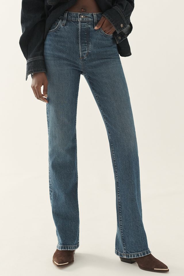 Favorite Daughter Valentina High-Rise Straight-Leg Jeans #1