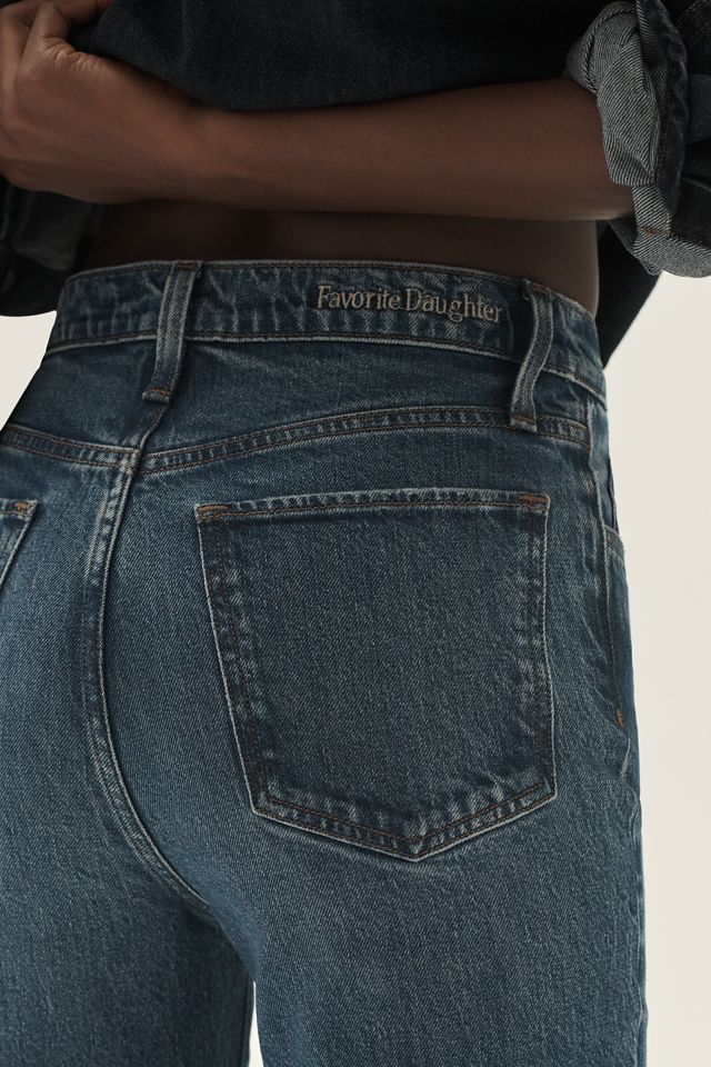Favorite Daughter Valentina High-Rise Straight-Leg Jeans #4