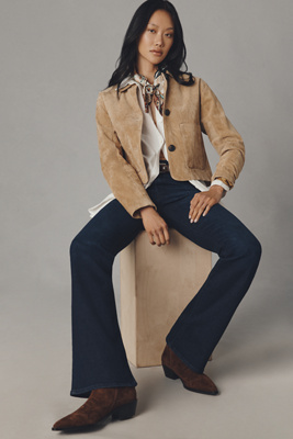 Hudson Barbara Petite High-Rise Bootcut Jeans