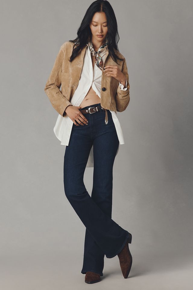 Hudson Barbara Petite High-Rise Bootcut Jeans #2