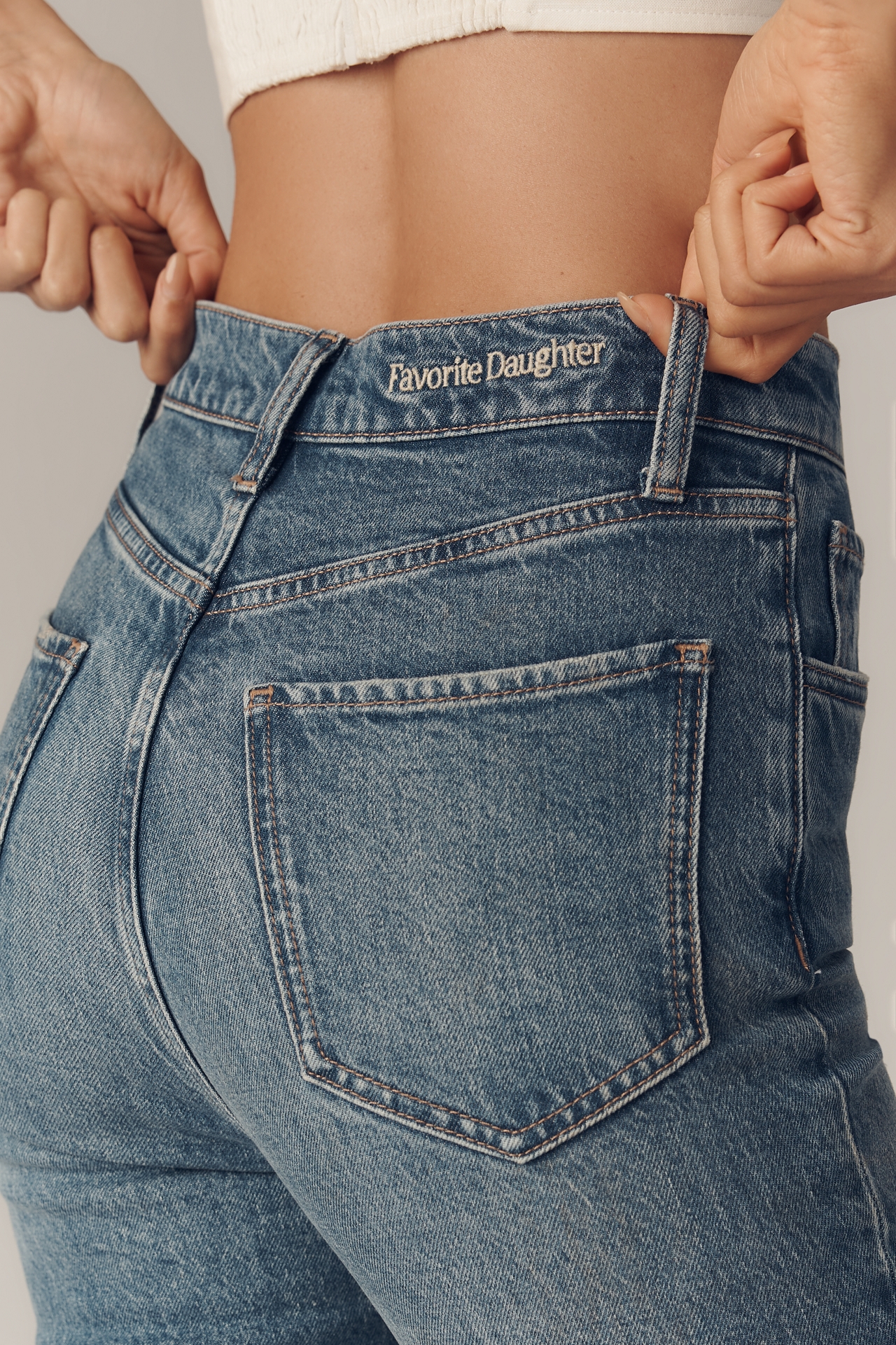 Favorite Daughter The Valentina High-Rise Bootcut Jeans