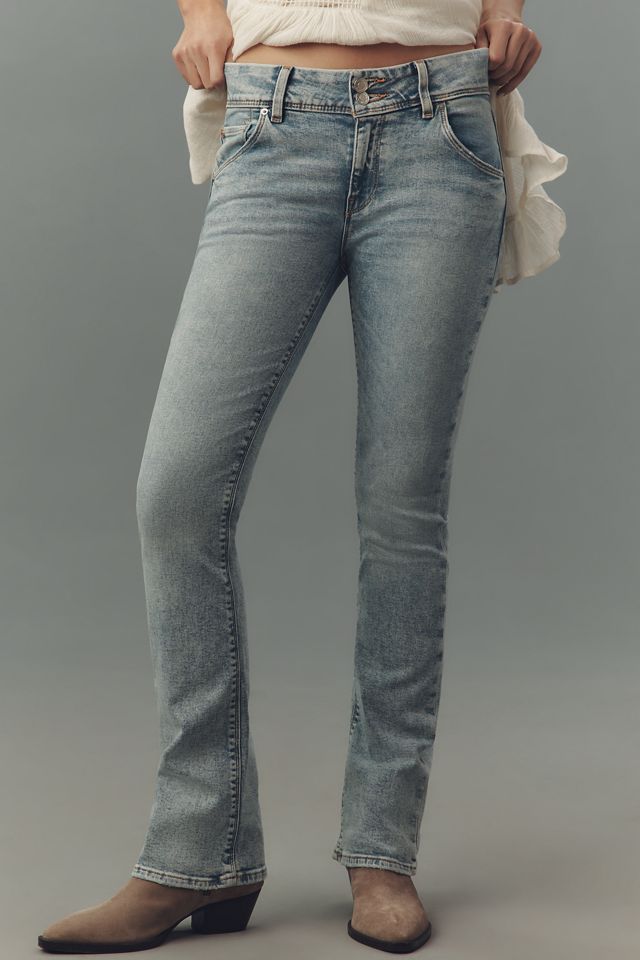 Hudson Petite Beth Mid-Rise Baby Bootcut Jeans #1