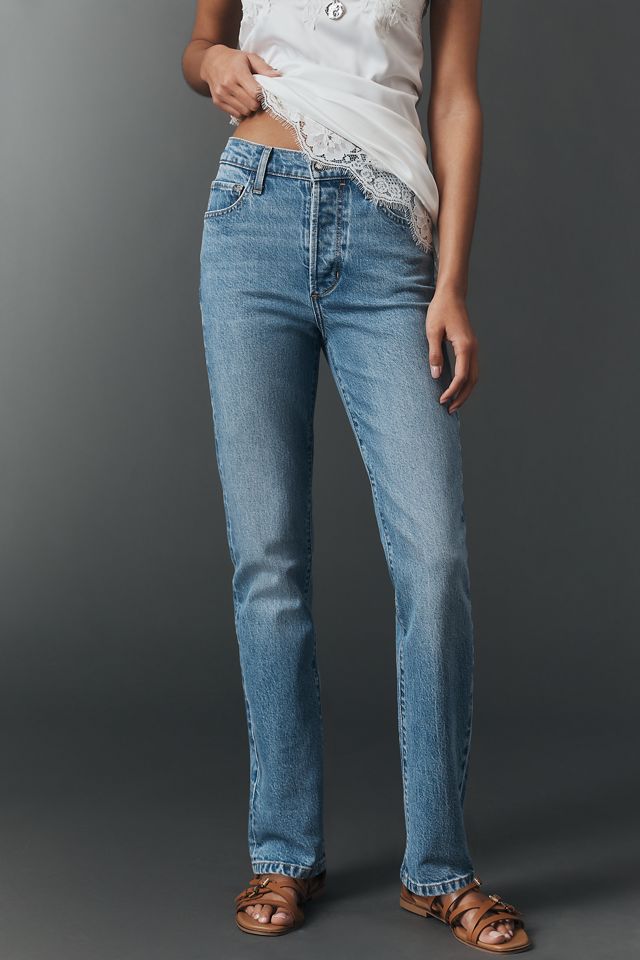 Favorite Daughter Jen Mid-Rise Straight-Leg Jeans #2