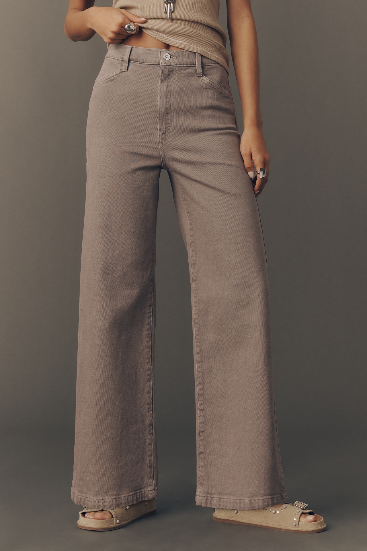 Favorite Daughter The Mischa High-Rise Wide-Leg Jeans