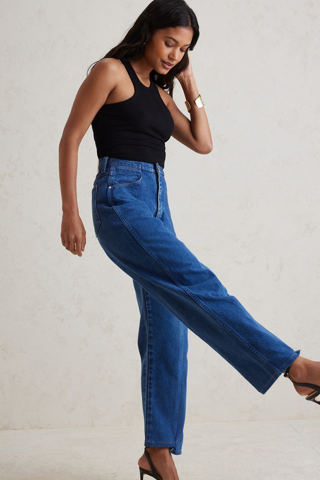 E.L.V. Denim Rigid Boyfriend Jeans #2