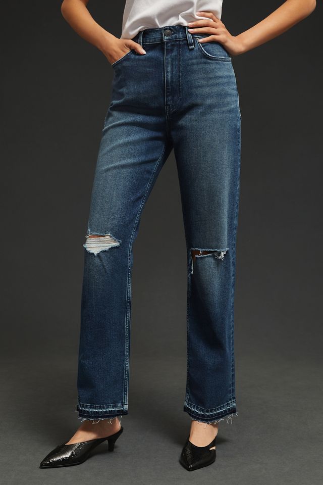 Hudson Jade High-Rise Straight Jeans #1