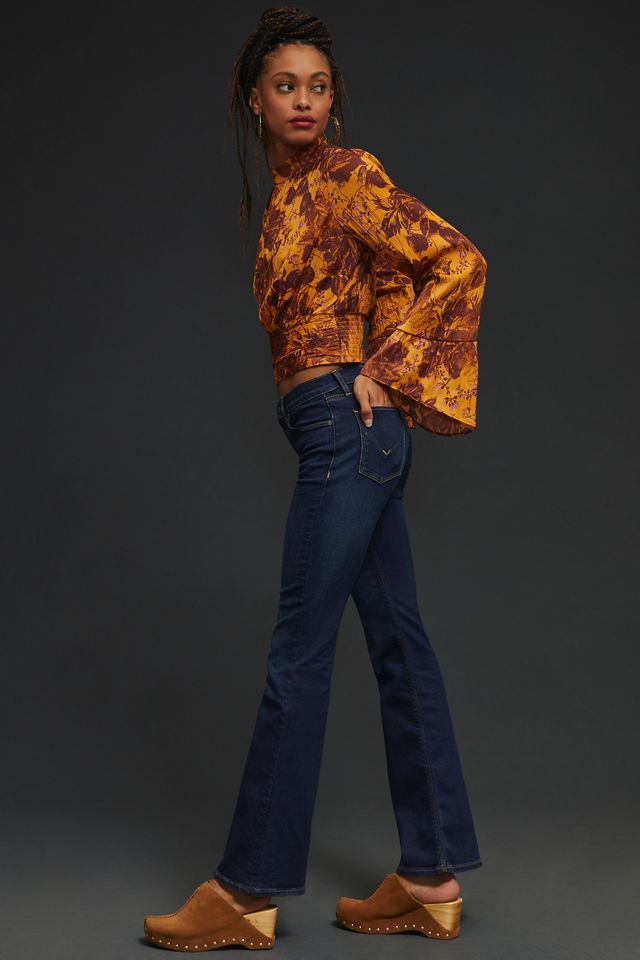 Hudson Petite Barbara High-Rise Bootcut Jeans #5