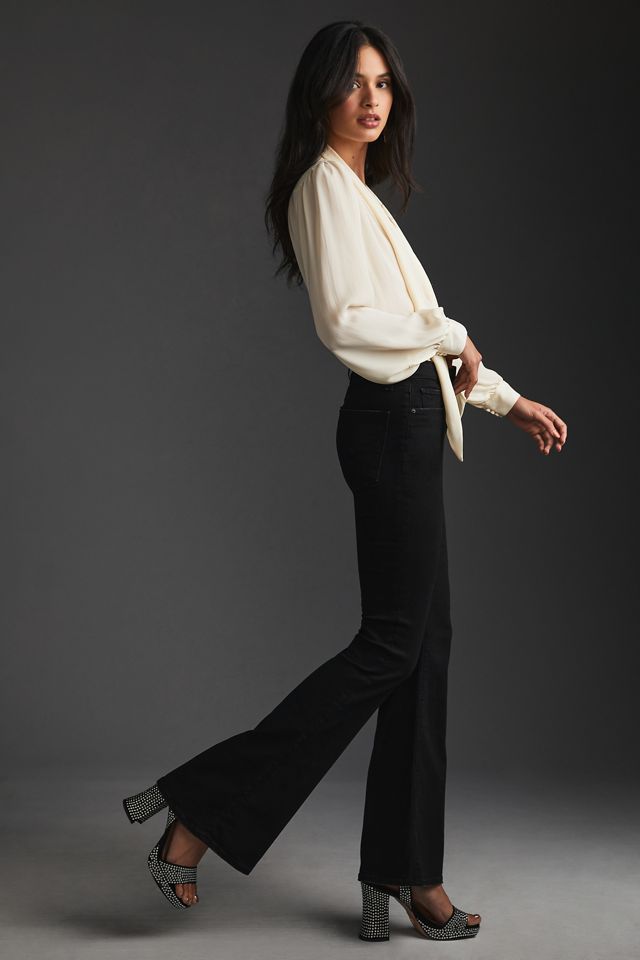 Hudson Holly High-Rise Flare Jeans #6