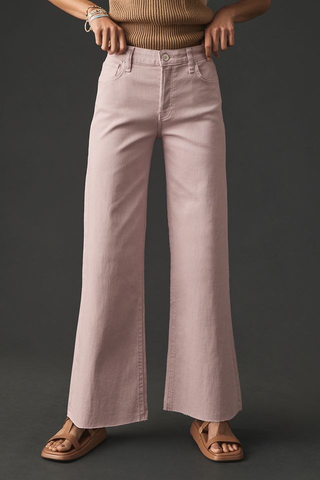 Hudson Rosie High-Rise Wide-Leg Ankle Jeans #1