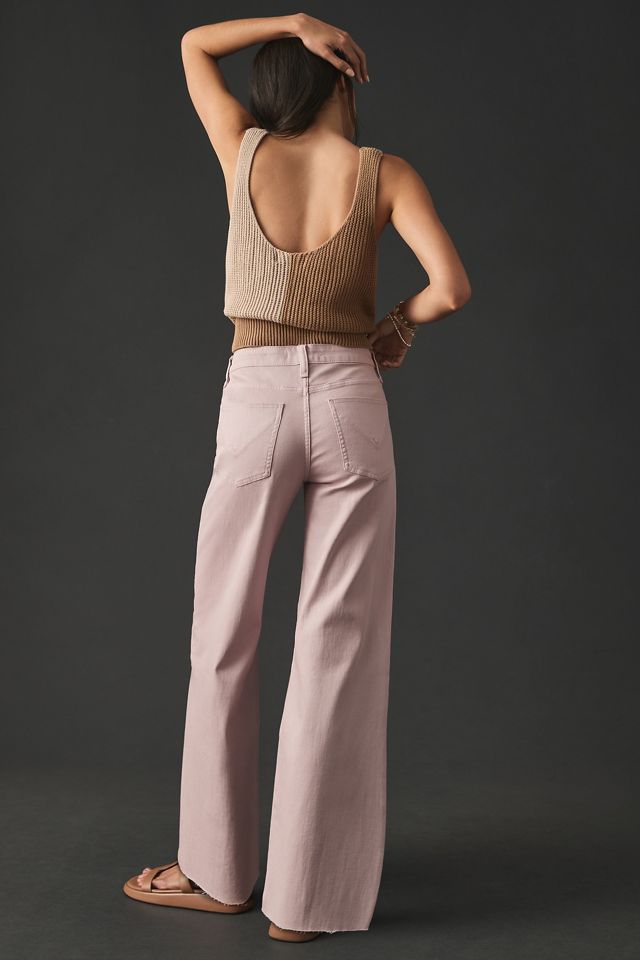 Hudson Rosie High-Rise Wide-Leg Ankle Jeans #6