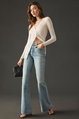 Hudson Faye Flare Jeans | Anthropologie