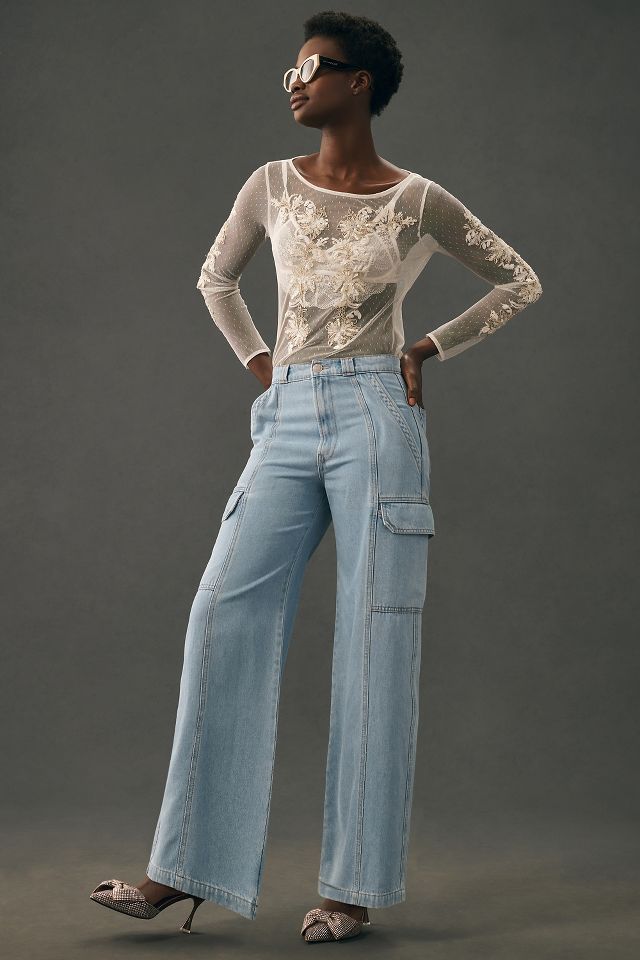 Cargo Wide Leg Jean