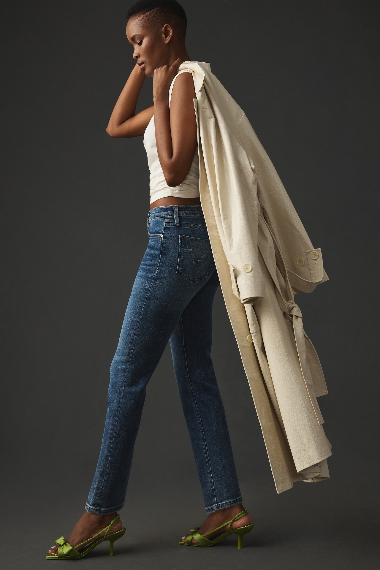 Hudson Nico Mid-Rise Straight-Leg Jeans