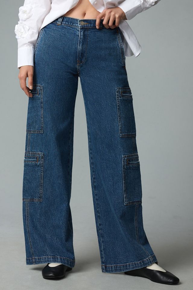 Hudson Welt Pocket High-Rise Cargo Jeans #1
