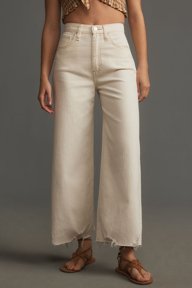 Hudson James High-Rise Crop Wide-Leg Jeans #1