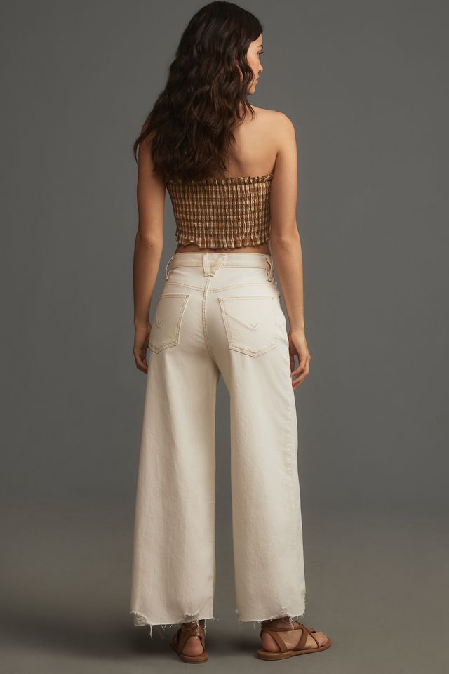 Hudson James High-Rise Crop Wide-Leg Jeans #3