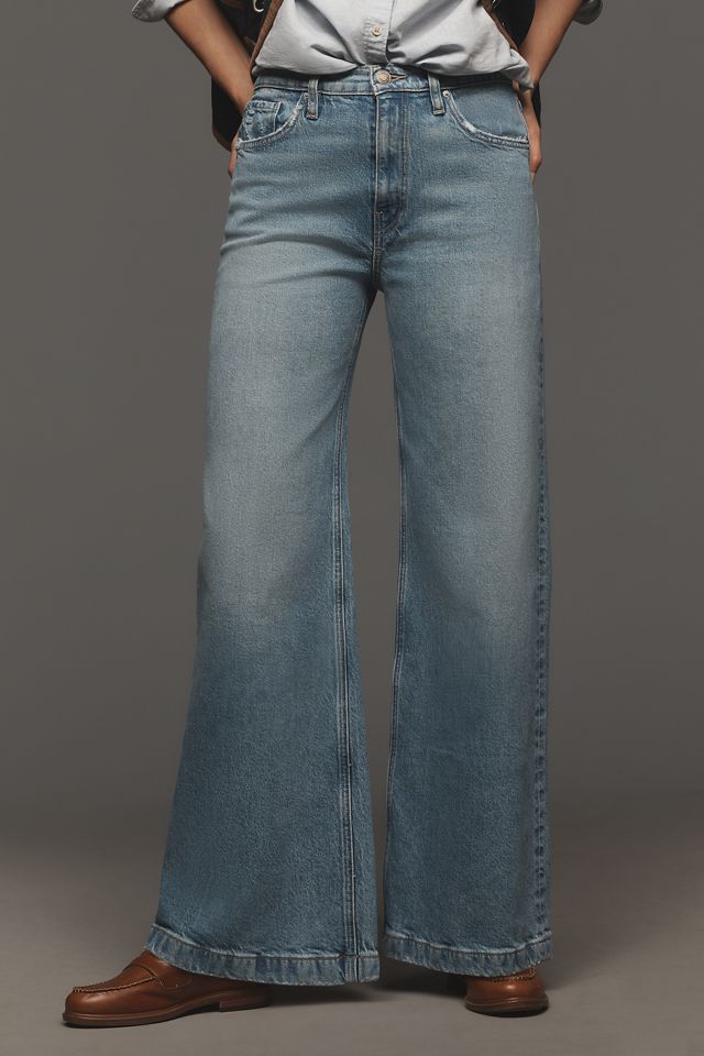 Hudson Jodie High-Rise Wide-Leg Jeans #1