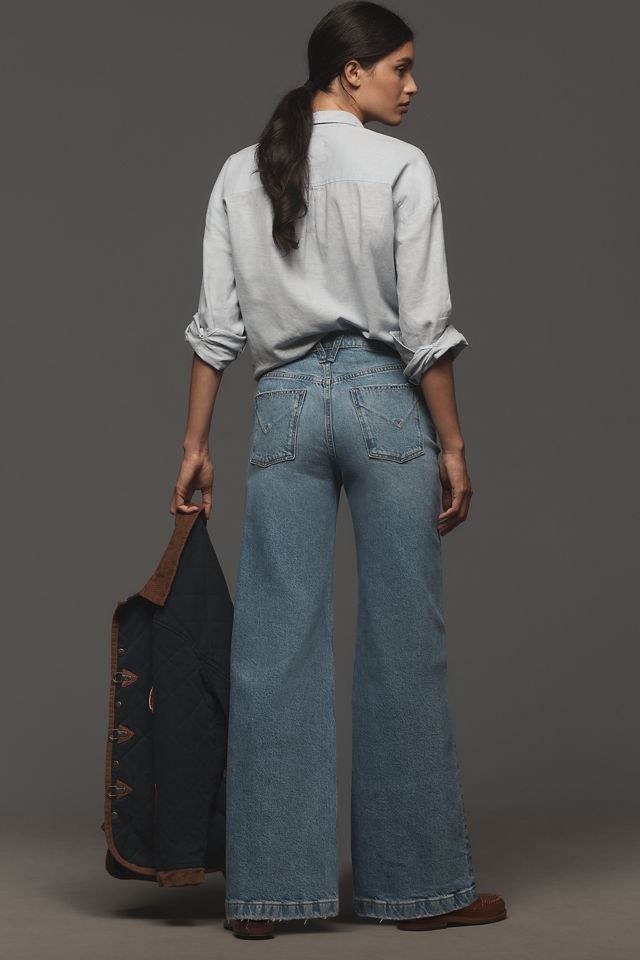 Hudson Jodie High-Rise Wide-Leg Jeans #2