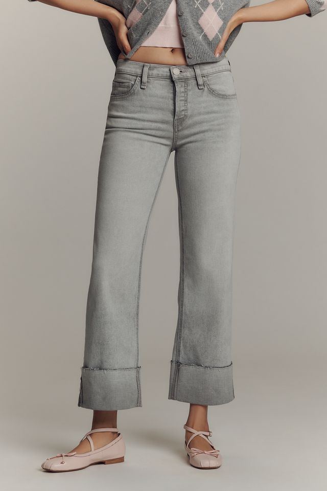 Hudson Rosie High-Rise Wide-Leg Jeans #1