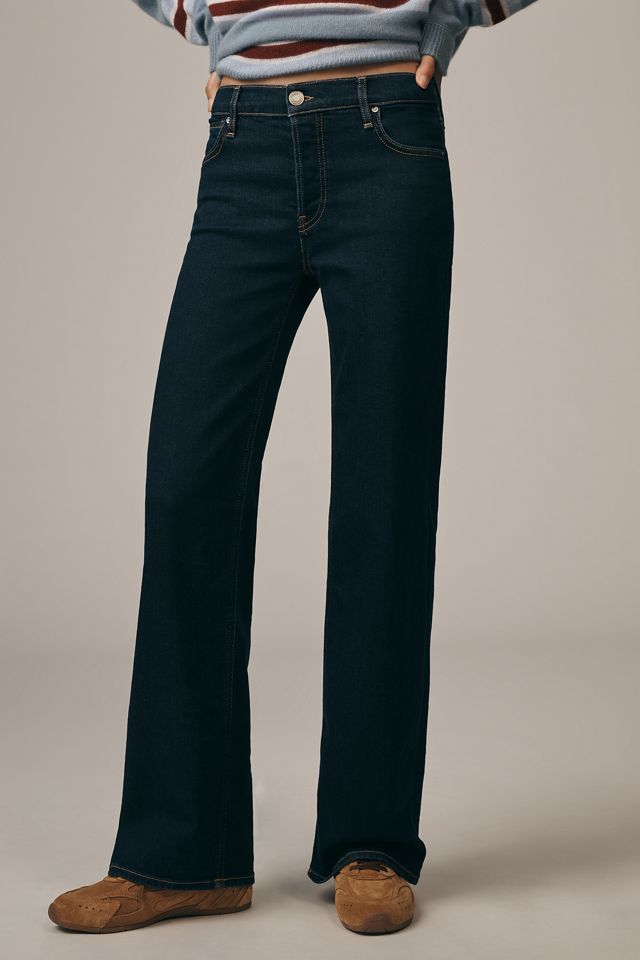 Hudson Rosie High-Rise Wide-Leg Jeans #1