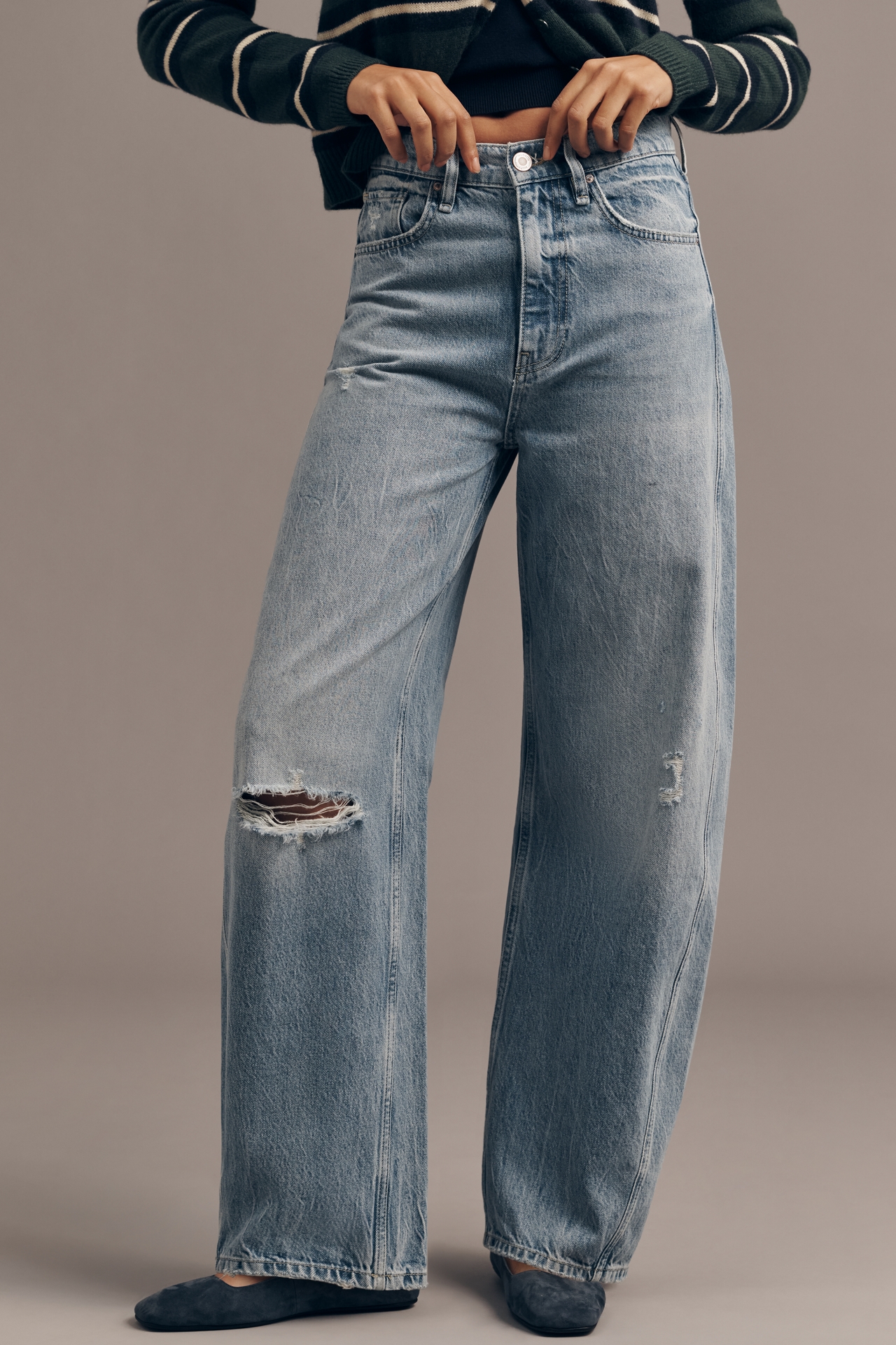 Hudson Bailey High-Rise Relaxed Jeans