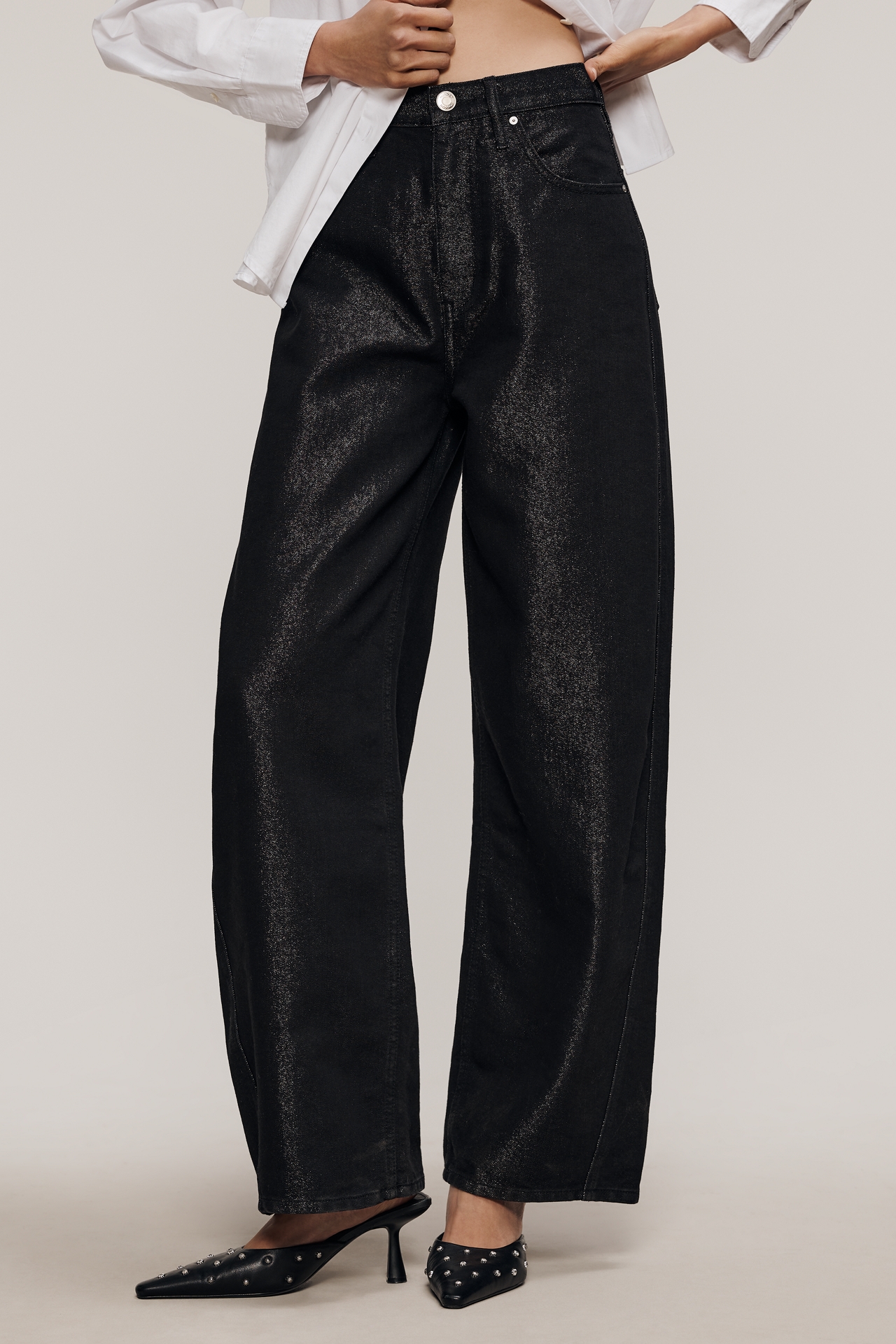 Hudson Bailey High-Rise Relaxed Barrel Jeans