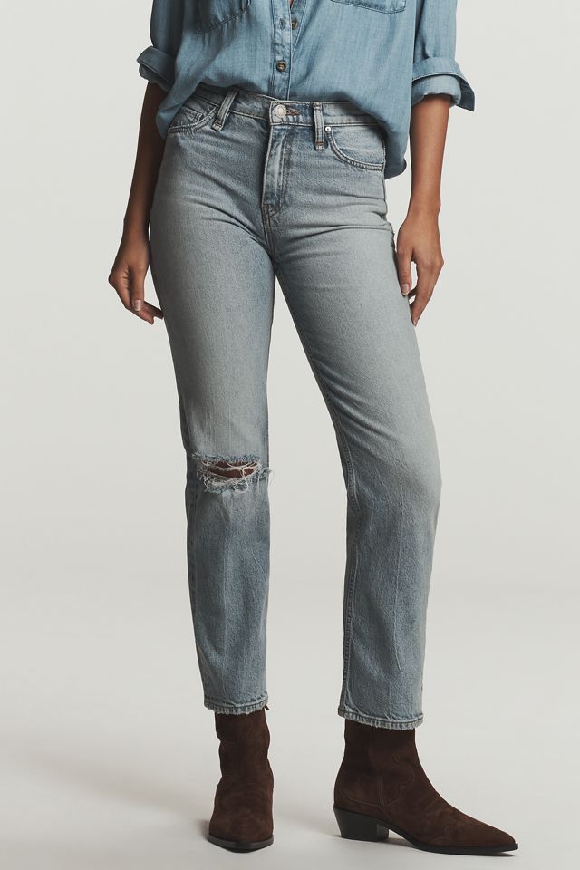 Hudson Remi High-Rise Straight-Leg Ankle Jeans #1