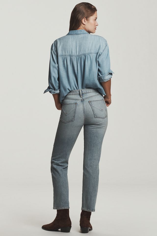 Hudson Remi High-Rise Straight-Leg Ankle Jeans #2