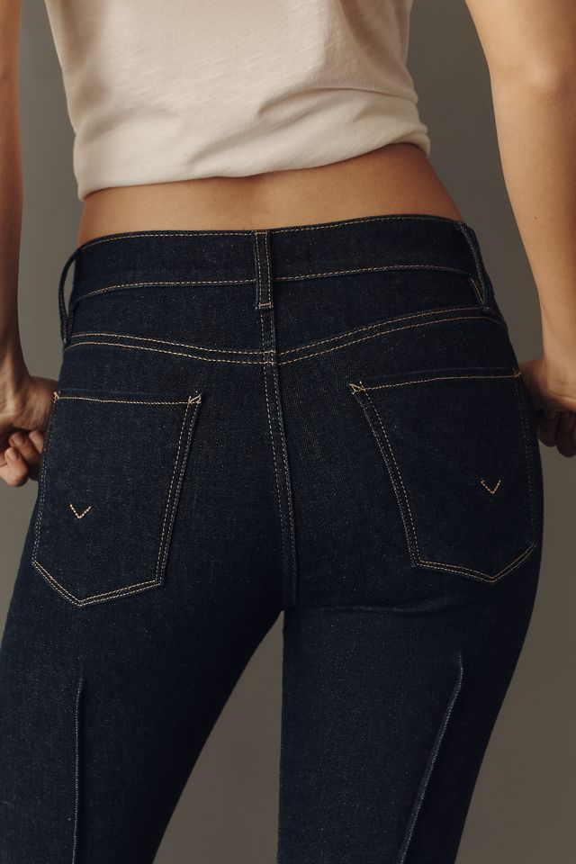 Hudson Barbara Low-Rise Cuffed Wide-Leg Jeans #2