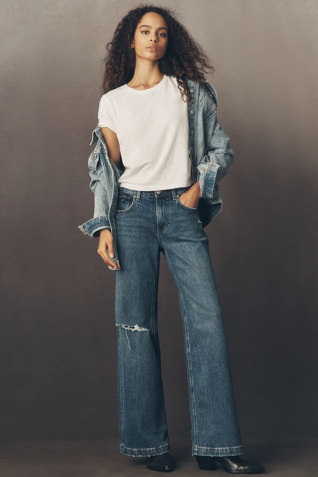 Hudson Rylee Low-Rise Loose Wide-Leg Jeans #3
