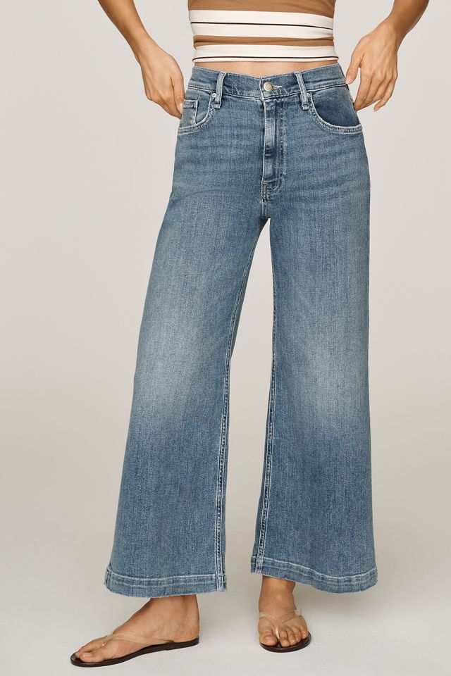 Hudson Jodie High-Rise Cropped Wide-Leg Jeans #2