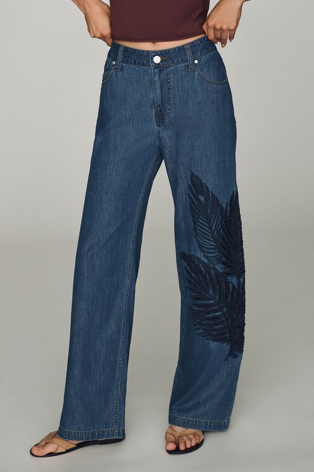 Hudson Rylee Low-Rise Loose Wide-Leg Jeans #2
